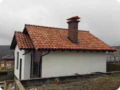 двухскатная кровля